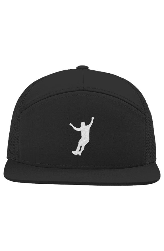 Project_JulioA_Cheer_Seven-Panel Trucker hat