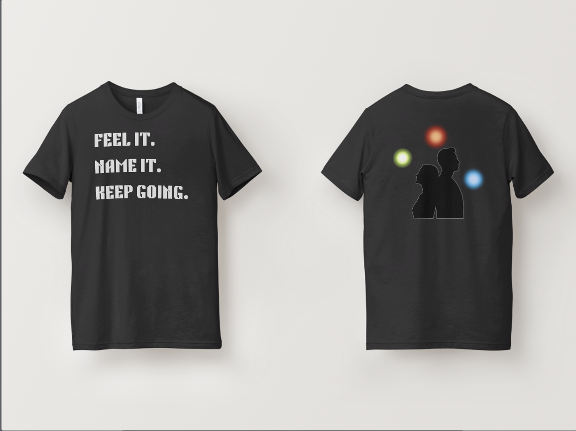 The Feel it. Name it. Tee