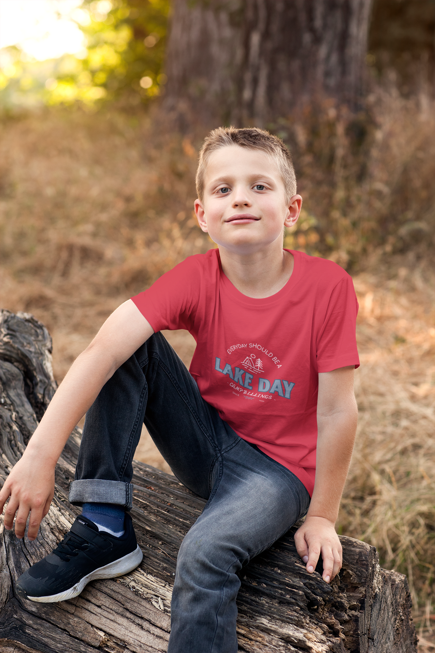 Summer Lake Day Youth Tee