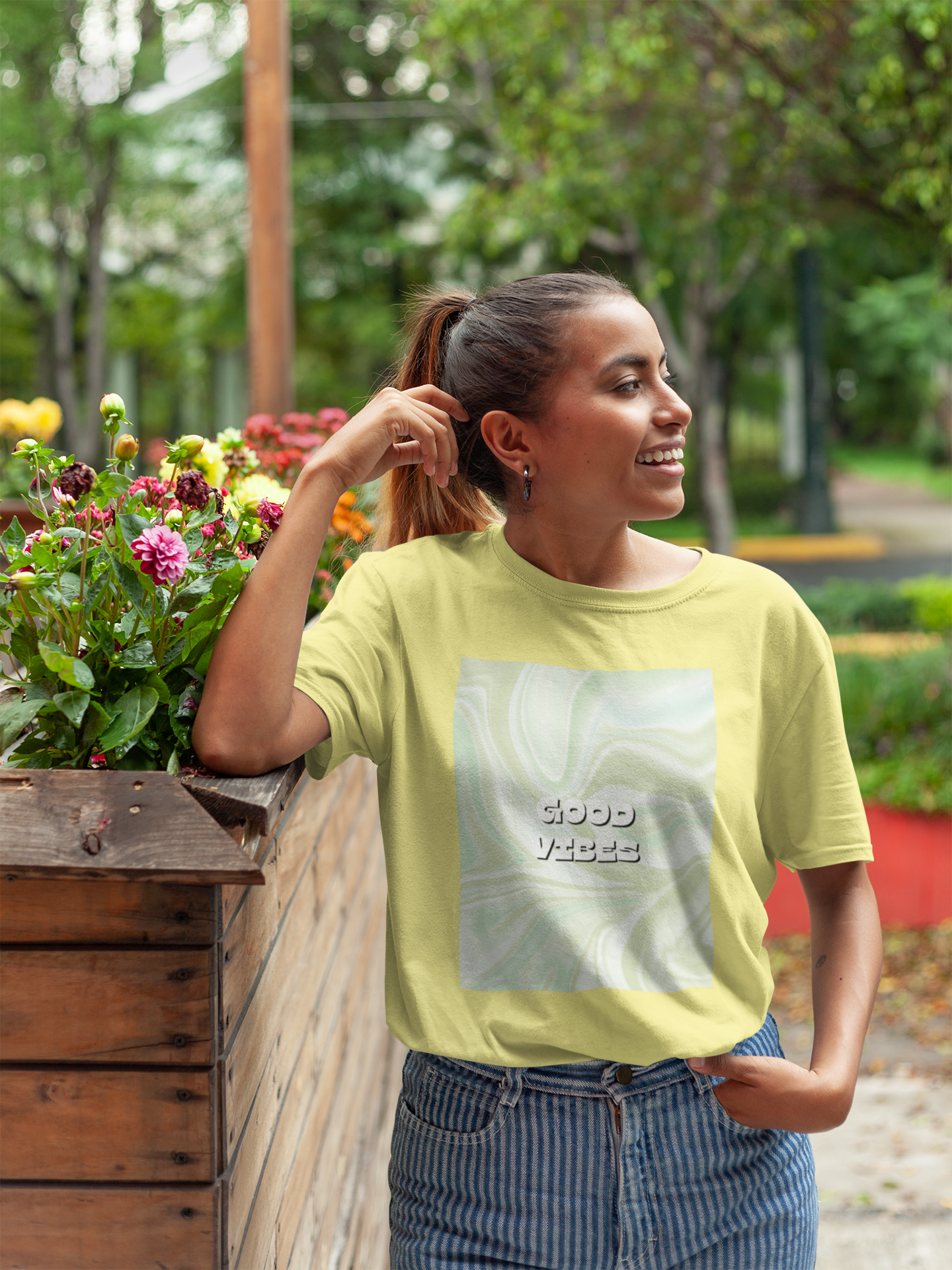 Vibe Good Vibes Always Unisex Tee