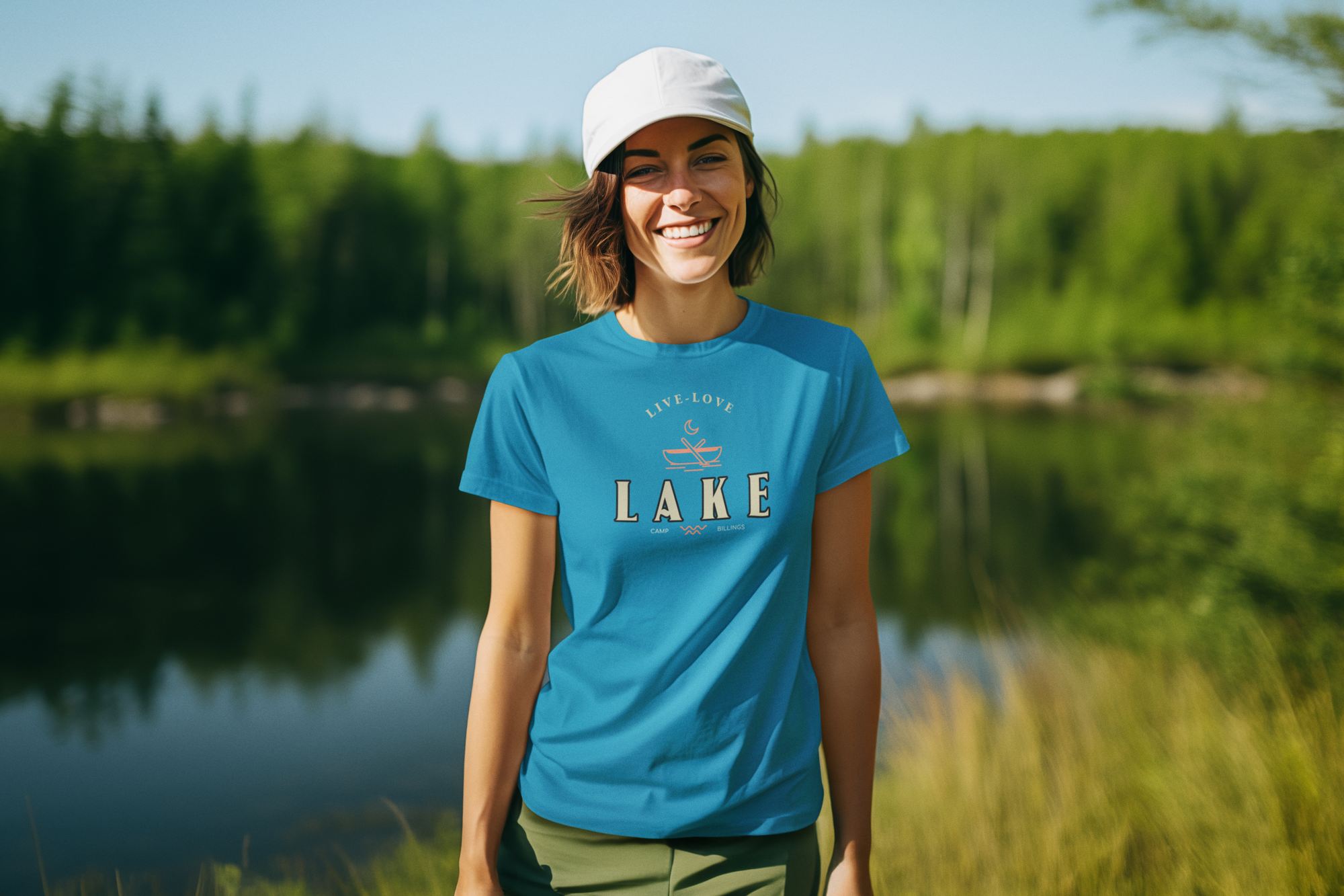 Summer Camp The Lake Unisex Tee
