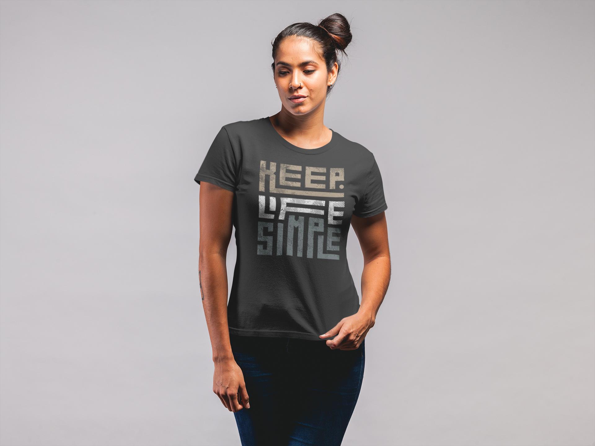 Pulse Keep Life Simple Unisex Tee