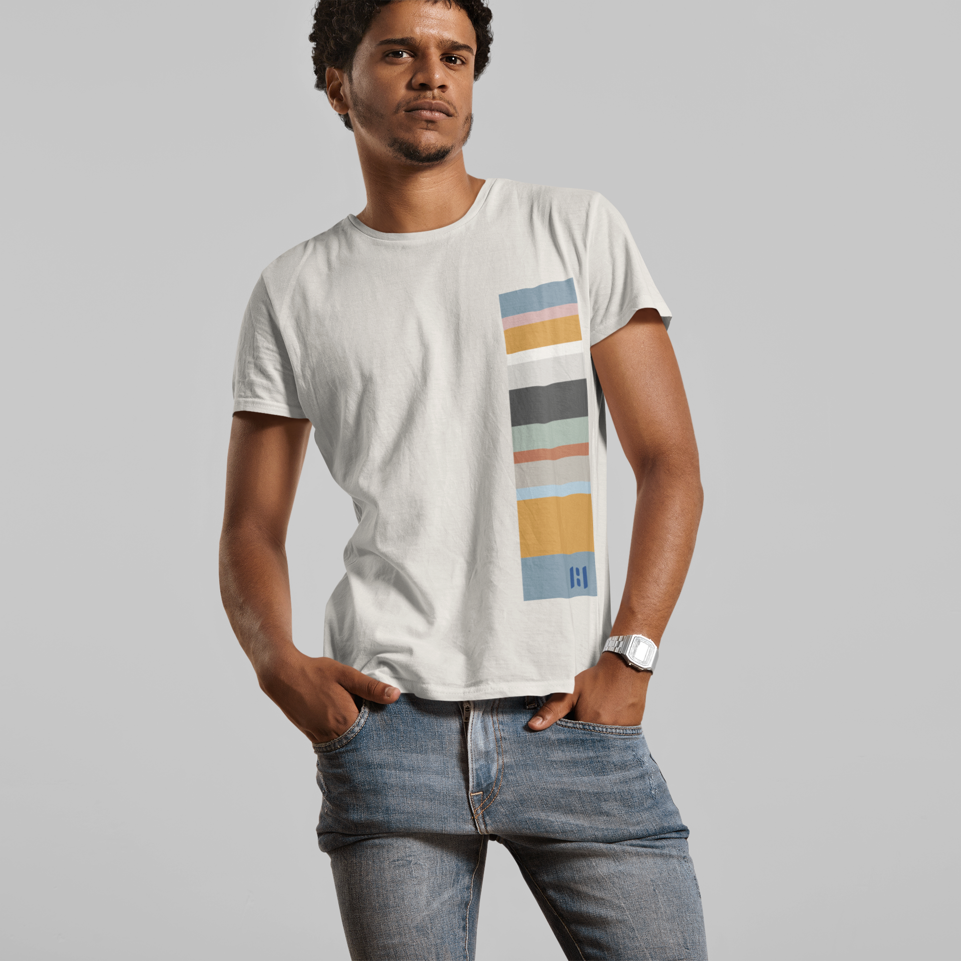 Canvas ColorBlock 1 Unisex Tee