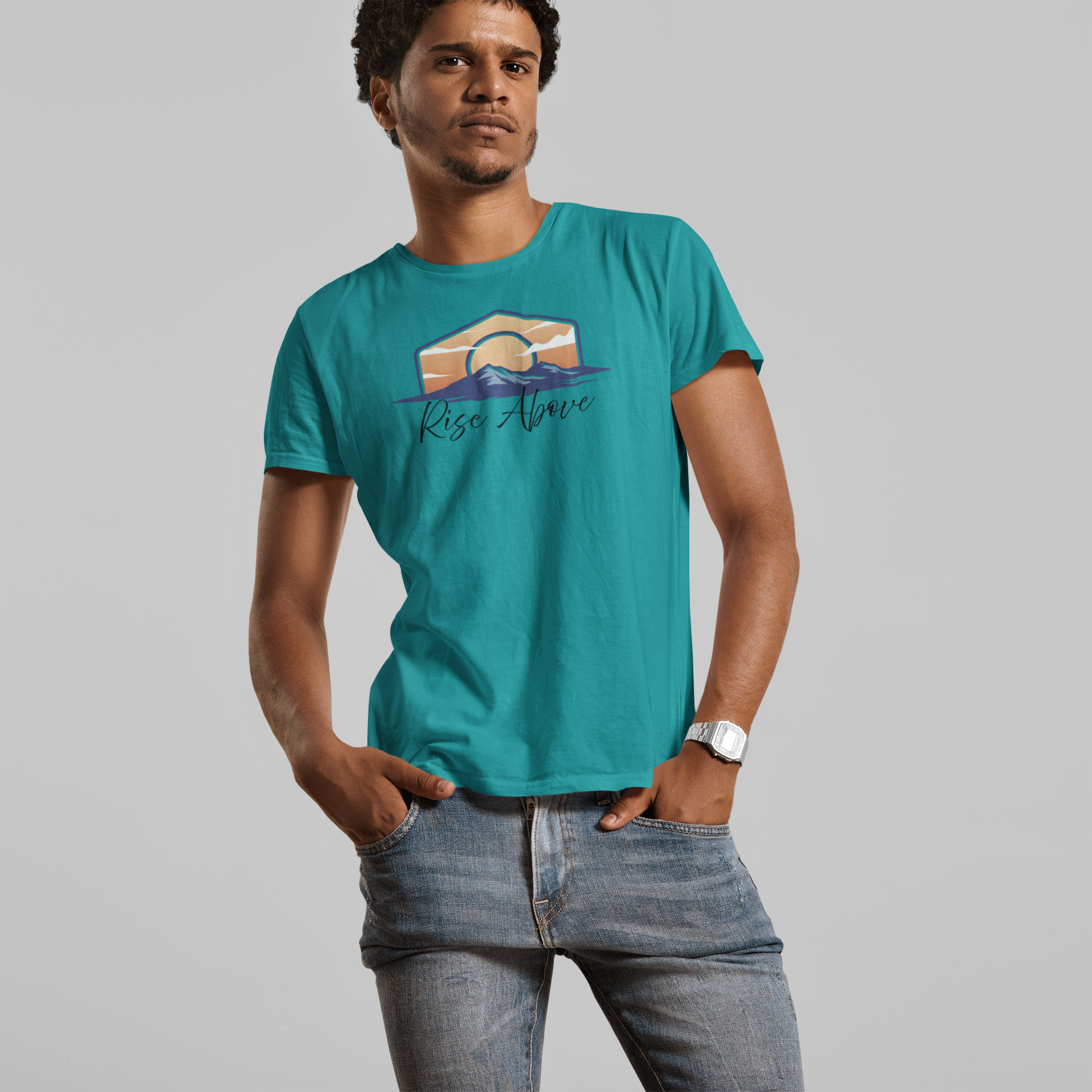 Adventure Rise Above Unisex Tee