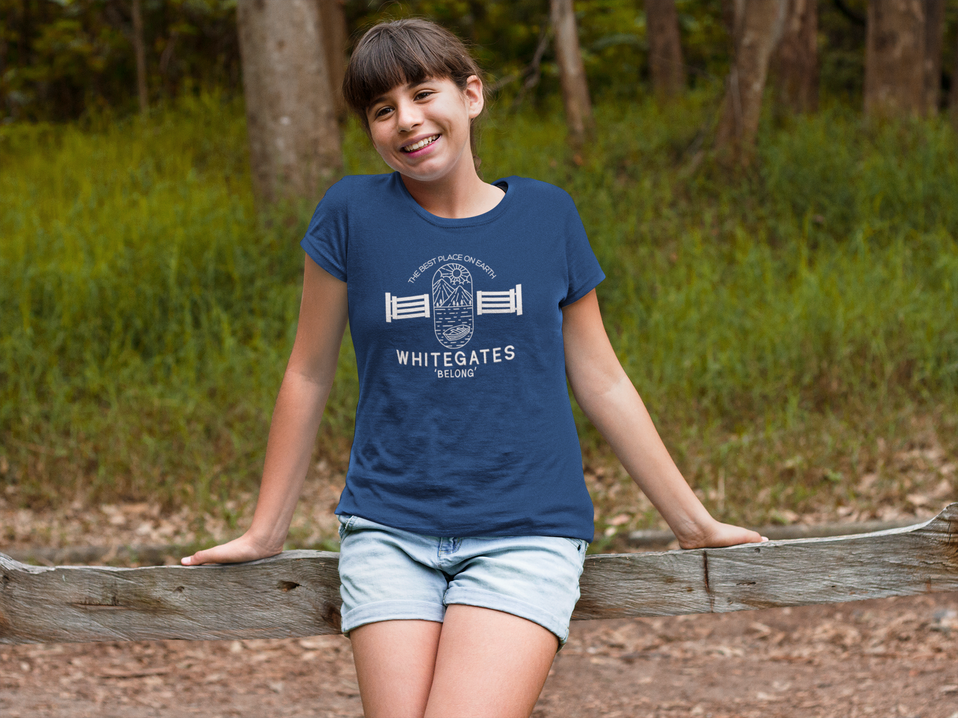 Whitegates Horizon Tee, Youth