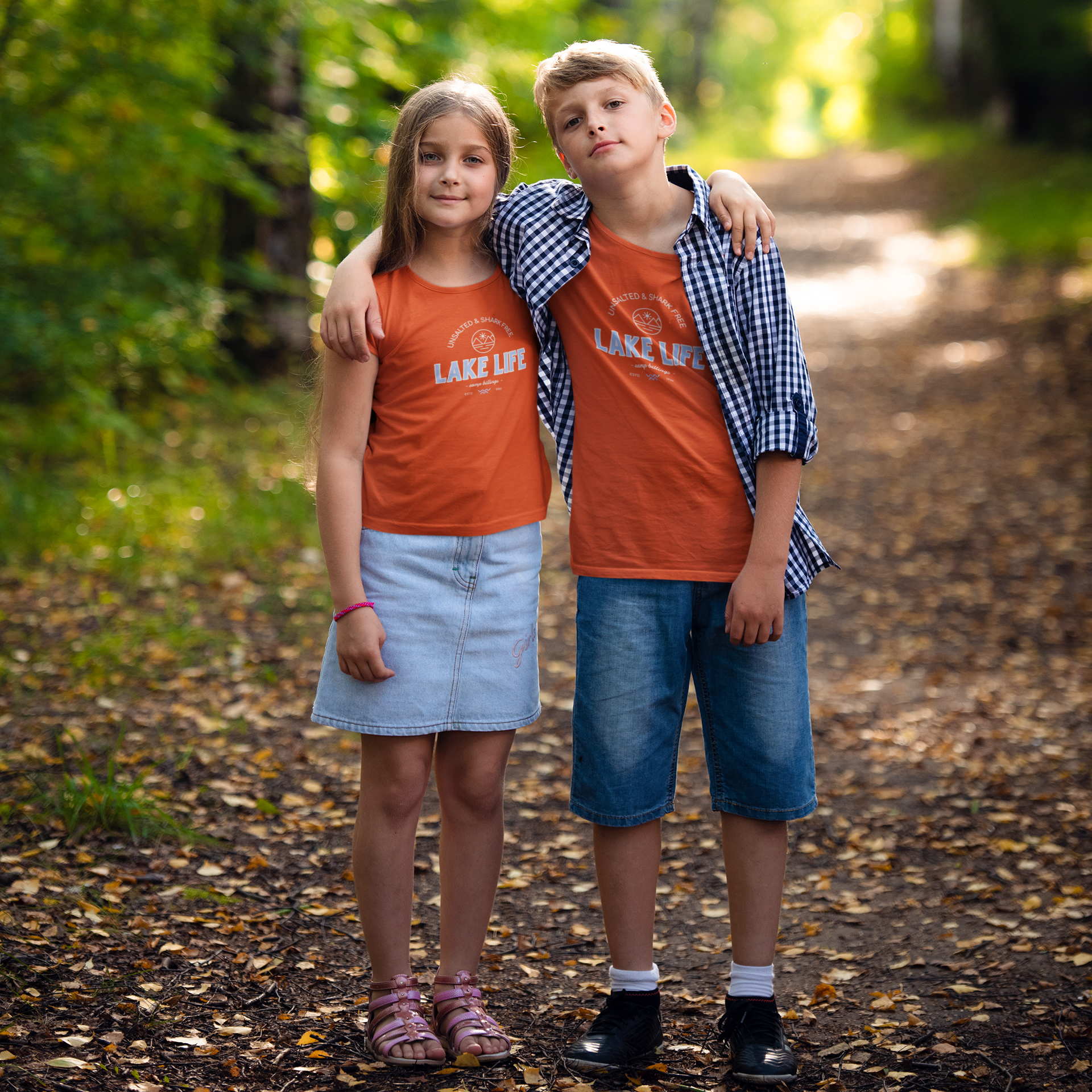 Summer Camp Unsalted & Shark Free Unisex Tee